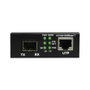 ALLNET ALL-MC202P-SFP1-PoE | Convertidor de medios Gigabit PoE 15,4W/30W | 1000BASE-SX/LX SFP Mini-GBIC
