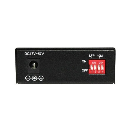 ALLNET ALL-MC202P-SFP1-PoE | Convertidor de medios Gigabit PoE 15,4W/30W | 1000BASE-SX/LX SFP Mini-GBIC
