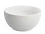 Vessia Set de 4 Bols de Porcelana Blanca, Capacidad 500 ml, Dimensiones 18.5x15x15 cm (Set de 8)