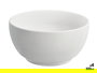 Vessia Set de 4 Bols de Porcelana Blanca, Capacidad 500 ml, Dimensiones 18.5x15x15 cm (Set de 8)