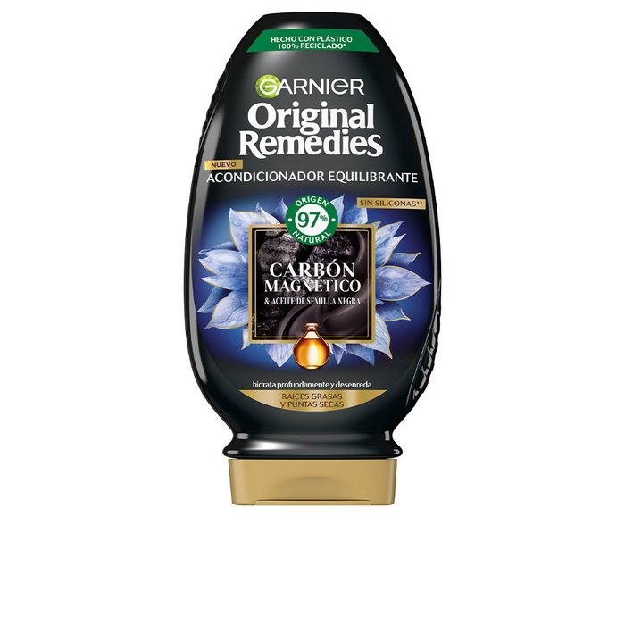 Garnier Original Remedies Carbón Magnético Acondicionador 250 ml (Reacondicionado) Garnier Original Remedies Carbón Magnético Acondicionador 250 ml (Reacondicionado)