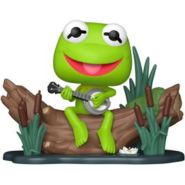 Funko Figura POP Deluxe Kermit with Banjo Los Teleñecos Figura Vinilo