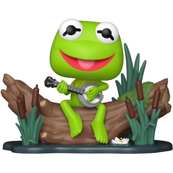 Funko Figura POP Deluxe Kermit with Banjo Los Teleñecos Figura Vinilo Funko Figura POP Deluxe Kermit with Banjo Los Teleñecos Figura Vinilo