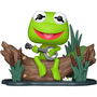 Funko Figura POP Deluxe Kermit with Banjo Los Teleñecos Figura Vinilo