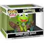 Funko Figura POP Deluxe Kermit with Banjo Los Teleñecos Figura Vinilo