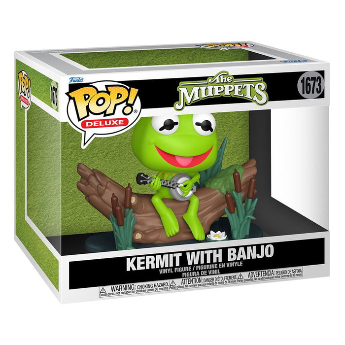 Funko POP! Deluxe Los Muppets Kermit with Banjo