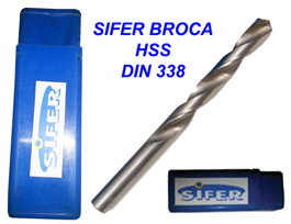 SIFER Broca HSS DIN 338 7.50 mm
