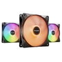 be quiet! Light Wings LX BL124 Triple-Pack Negro RGB 120mm PWM High Speed