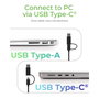 ICY BOX IB-180MS-C31 Docking Station USB-C/USB-A para M.2 NVMe SSD y SATA 3.5/2.5