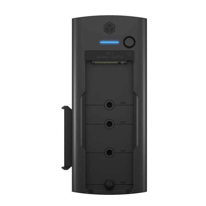 ICY BOX IB-180MS-C31 Docking Station USB-C/USB-A para M.2 NVMe SSD y SATA 3.5/2.5