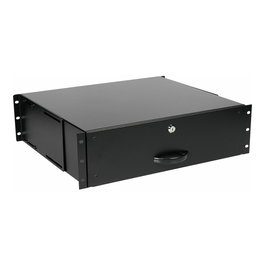 EQUIP EZD-3-B Cajón para Rack de Servidores 19" 3U Bloqueable, Negro