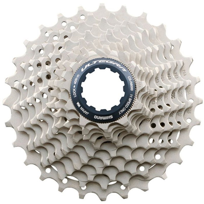 Shimano Cassette CS-R8000 Ultegra 11-velocidades 11-30 dientes Acero Shimano Cassette CS-R8000 Ultegra 11-velocidades 11-30 dientes Acero