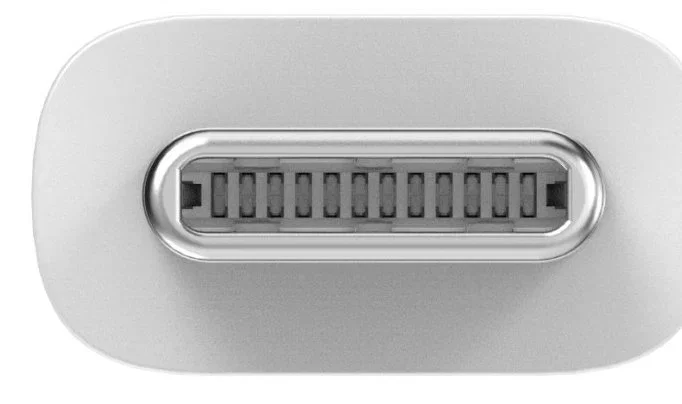Techly ICOC-MU4-20G240W2 Cable USB4 Gen 2x2 USB-C a USB-C 20 Gbit/s Carga Rápida 240W 2 Metros Color Blanco