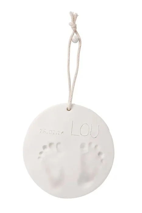 Baby Art Kit de huellas y manos de bebé para crear medallón | Regalo de nacimiento, bautismo | Souvenir recuerdo Baby Art Kit de huellas y manos de bebé para crear medallón | Regalo de nacimiento, bautismo | Souvenir recuerdo