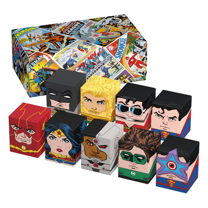 Squaroes Collectors Case 800 DC Justice League™ - Vintage Comics