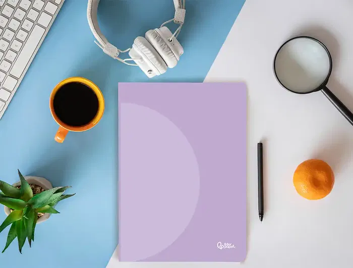 Liderpapel Libreta A4 Tapa Plástico 48 Hojas 90gr Cuadro 4mm Con Margen Colores Pastel Surtidos