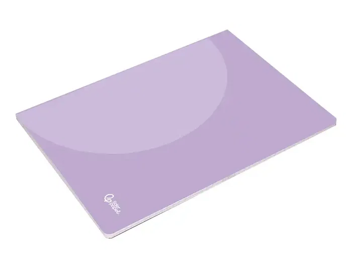 Liderpapel Libreta A4 Tapa Plástico 48 Hojas 90gr Cuadro 4mm Con Margen Colores Pastel Surtidos