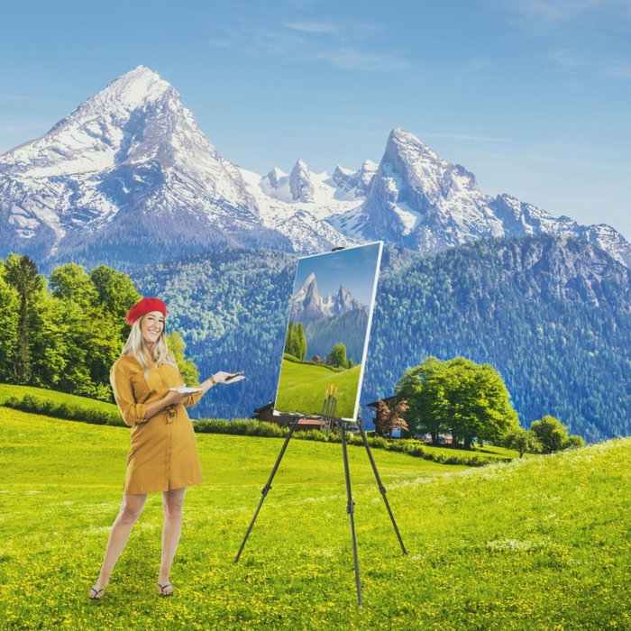 Walimex Pro Studio Easel Aluminum XXL 205cm Walimex Pro Studio Easel Aluminum XXL 205cm