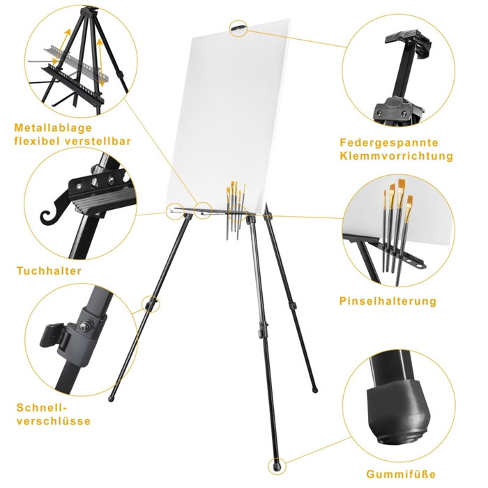 Walimex Pro Studio Easel Aluminum XXL 205cm Walimex Pro Studio Easel Aluminum XXL 205cm