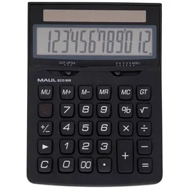 Maul Calculadora de escritorio ECO 850, 12 dígitos, Negra