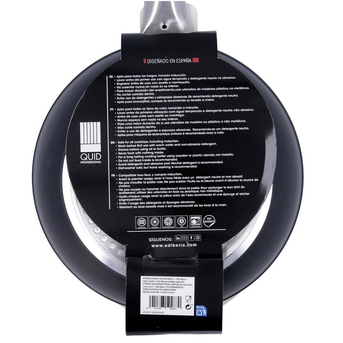 Sartén Aluminio Inducción Gastrum Quid Professional 20 cm (6 Unidades) Sartén Aluminio Inducción Gastrum Quid Professional 20 cm (6 Unidades)