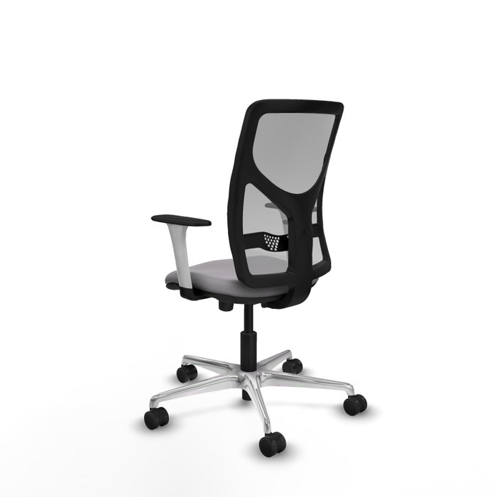 PIQUERAS Y CRESPO Silla de oficina Motilla Gris con mecanismo Sincro/Traslack PIQUERAS Y CRESPO Silla de oficina Motilla Gris con mecanismo Sincro/Traslack