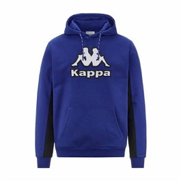 Sudadera con Capucha Hombre Kappa Farti Azul Rosa