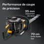 Alpina AHT 555 Cortasetos de gasolina con motor de 22,5 cm³