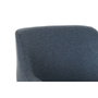 DKD Home Decor Sillón de Poliéster y Metal Azul