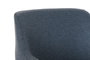 DKD Home Decor Sillón Scandi Azul Negro 62 x 75 x 66 cm