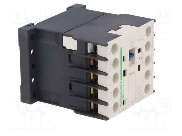 SCHNEIDER ELECTRIC TeSys K LP4K0910BW3 Contactor 3-polar 9A 24VDC SCHNEIDER ELECTRIC TeSys K LP4K0910BW3 Contactor 3-polar 9A 24VDC
