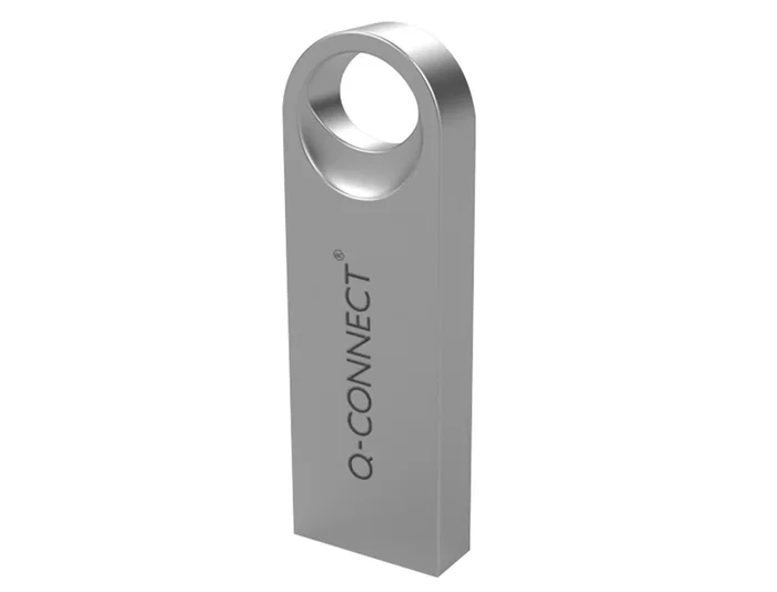 Q-connect Memoria USB Flash Premium 16 GB 3.0 Plateado Alta Resistencia
