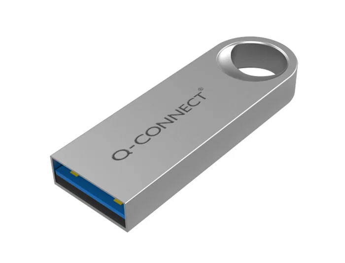 Q-connect Memoria USB Flash Premium 16 GB 3.0 Plateado Alta Resistencia