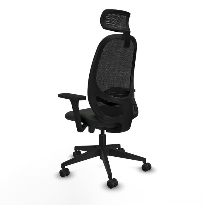 PIQUERAS Y CRESPO Silla de oficina Cilanco con mecanismo Sincro, Negra PIQUERAS Y CRESPO Silla de oficina Cilanco con mecanismo Sincro, Negra
