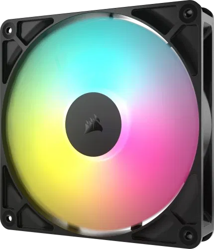 Corsair CO-9050183-WW Ventilador 14 cm ARGB Carcasa Ordenador Negro Pack 2 Piezas