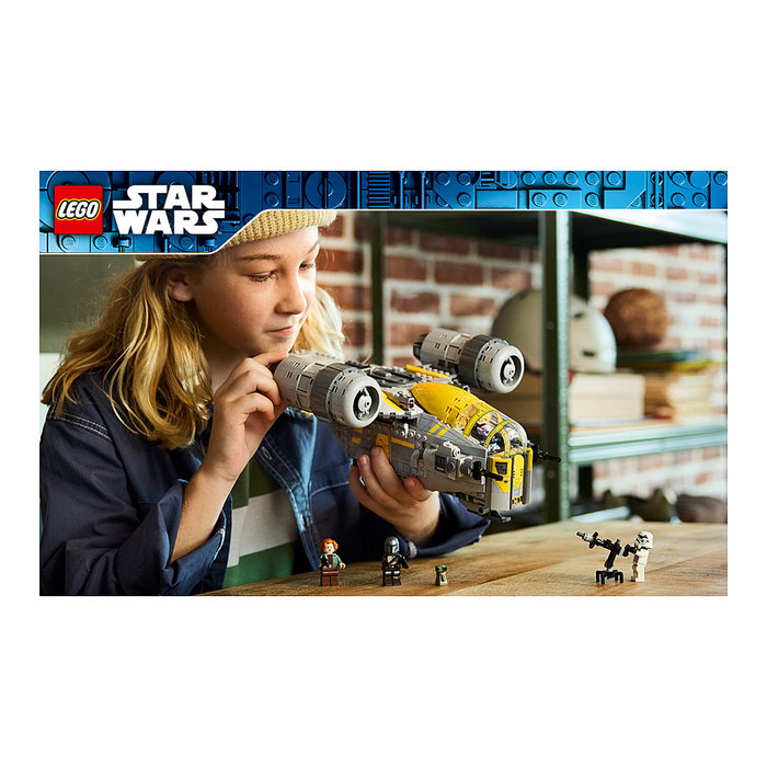 LEGO 75447 Star Wars The Razor Crest - Set de Construcción de 930 Piezas para Niños a Partir de 10 Años