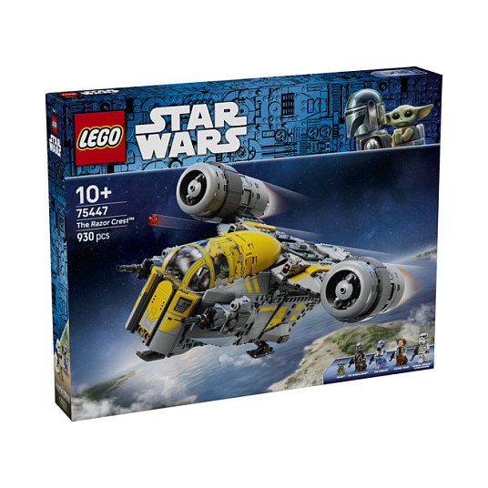 LEGO 75447 Star Wars The Razor Crest - Set de Construcción de 930 Piezas para Niños a Partir de 10 Años