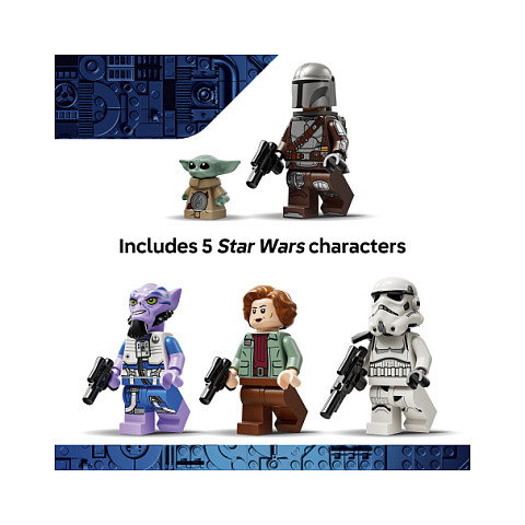LEGO 75447 Star Wars The Razor Crest - Set de Construcción de 930 Piezas para Niños a Partir de 10 Años