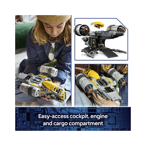 LEGO 75447 Star Wars The Razor Crest - Set de Construcción de 930 Piezas para Niños a Partir de 10 Años