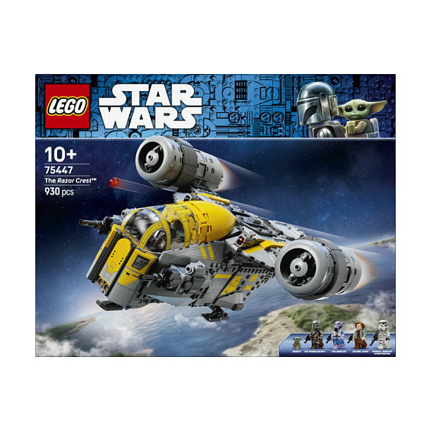 LEGO 75447 Star Wars The Razor Crest - Set de Construcción de 930 Piezas para Niños a Partir de 10 Años