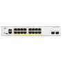 Cisco Switch Gestionado CATALYST 1300 C1300-16FP-2G, 16 Puertos Gigabit Ethernet, L2/L3, 2 SFP
