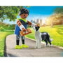 Playmobil Figura Corredor con Border Collie My Life 71740