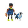 Playmobil Figura Corredor con Border Collie My Life 71740