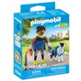 Playmobil Figura Corredor con Border Collie My Life 71740