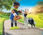 Playmobil Figura Corredor con Border Collie My Life