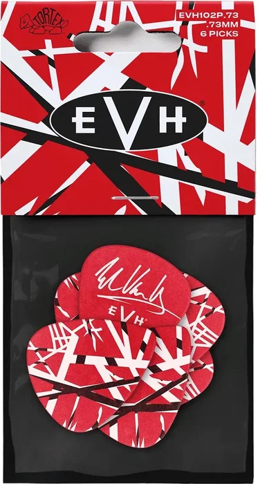 DUNLOP Pack 6 Púas Signature EVH Frankenstein - 73 mm