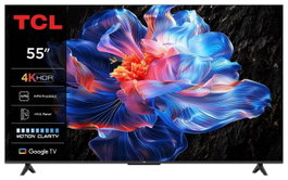TCL 55V6C Smart TV 55" LED 4K UHD DVB-T2/C/S2 Wi-Fi Bluetooth HDMIx3 USB 60Hz