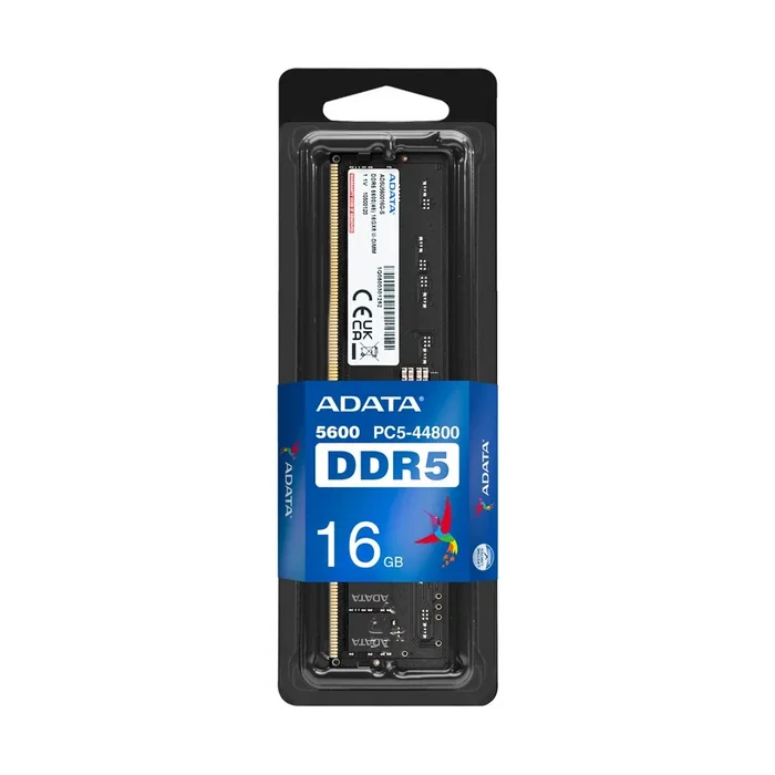 ADATA Memoria DDR5 16 GB 5600 MHz AD5U560016G-S ADATA Memoria DDR5 16 GB 5600 MHz AD5U560016G-S