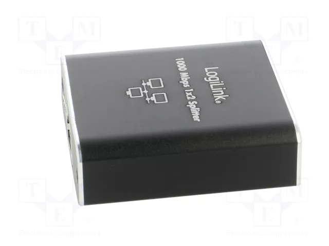 LogiLink NS0011 Splitter 1000 MBit/s con 1xDP/2xDP RJ45/USB-C/DC 5V LogiLink NS0011 Splitter 1000 MBit/s con 1xDP/2xDP RJ45/USB-C/DC 5V