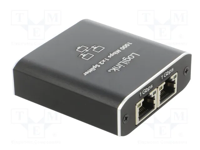 LogiLink NS0011 Splitter 1000 MBit/s con 1xDP/2xDP RJ45/USB-C/DC 5V LogiLink NS0011 Splitter 1000 MBit/s con 1xDP/2xDP RJ45/USB-C/DC 5V